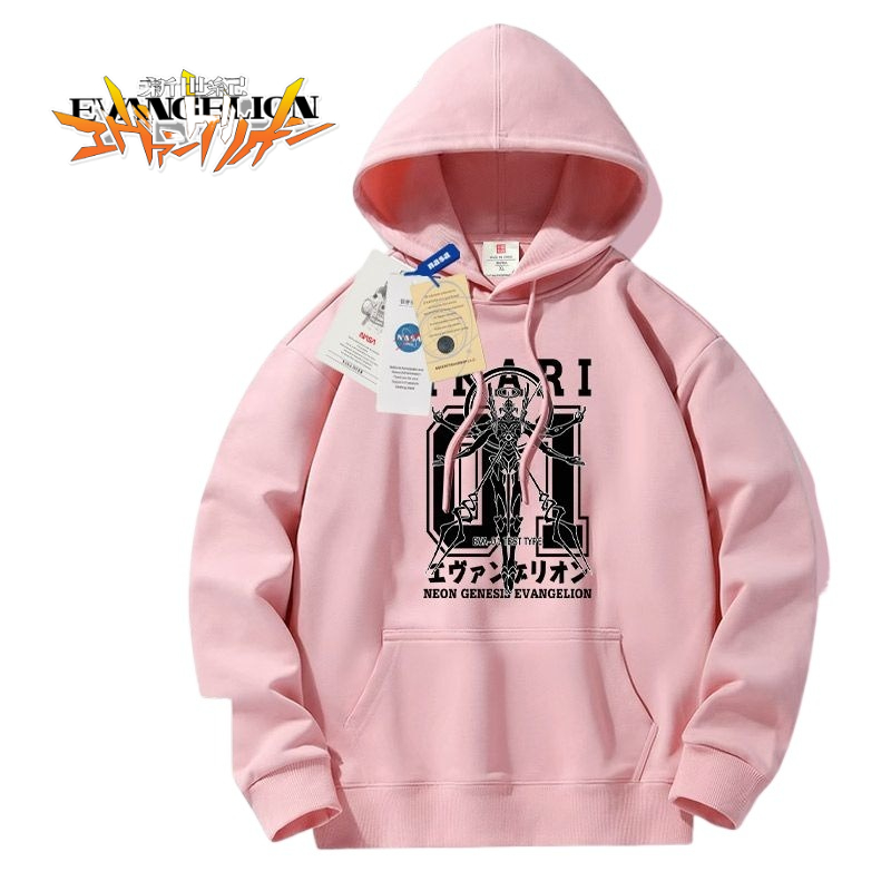 Anime Merchandise Hoodie - EVA-01 테스트 타입 애니메이션 상품 만화