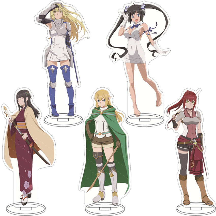 Anime Merchandise - 16CM 애니메이션 피규어 던전에서 여자를 데려오려고