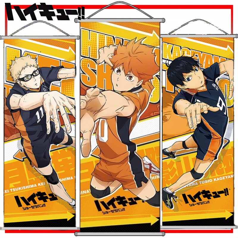 Anime Merchandise Haikyuu - 하이큐!! 벽걸이 만화 캐릭터 토비오 카게야마