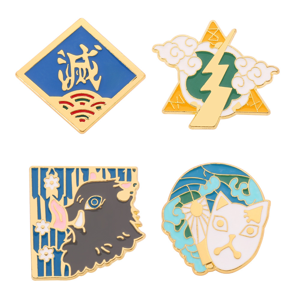 Anime Merchandise Logo - 1pcs 애니메이션 상품 핀 배지 귀여운