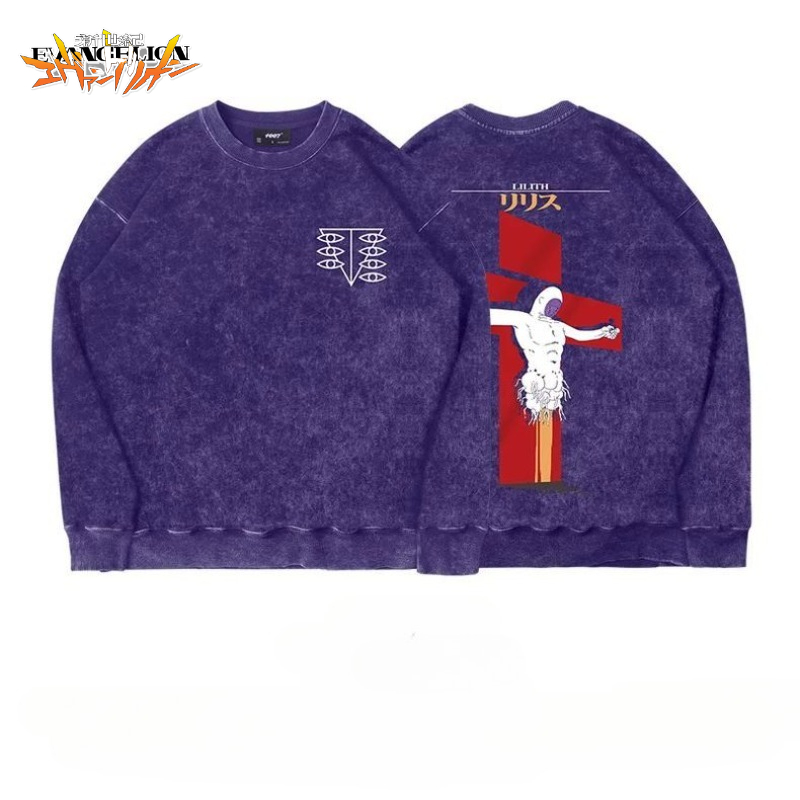 Anime Merchandise Hoodie - EVA-01 테스트 타입 애니메이션 상품 만화