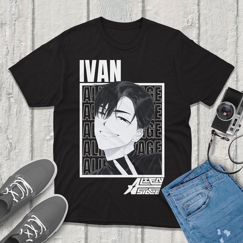 Premium Anime Merchandise - Ivan Alien Stage 티셔츠 빈티지 스트리트웨어