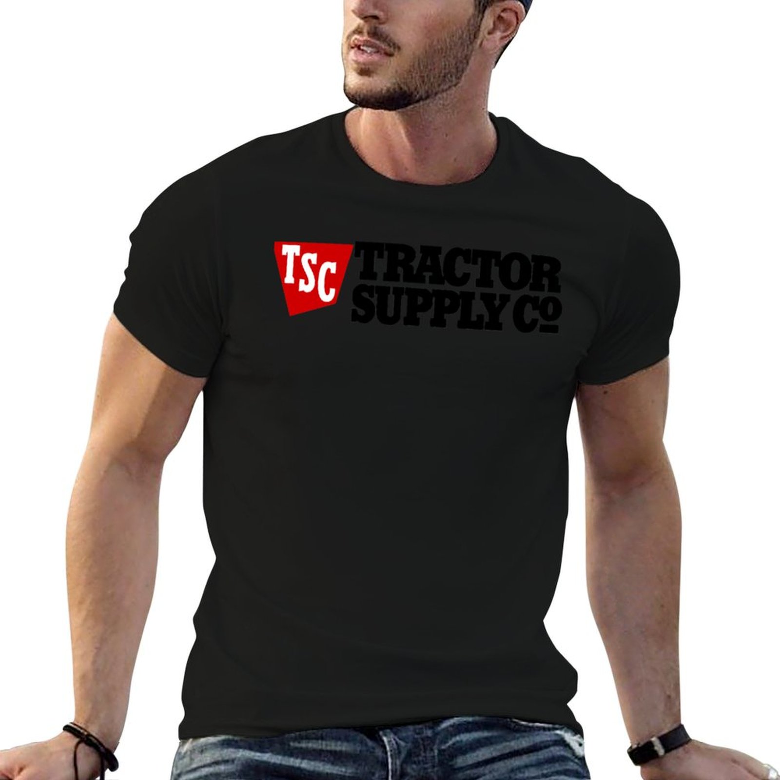 Anime Merchandise Logo - Tractor Supply TSC 로고 상품 티셔츠