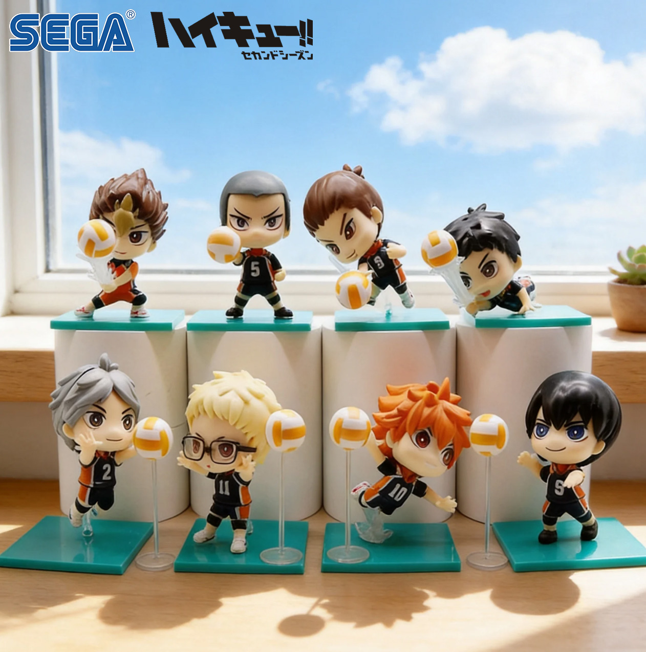 Premium Anime Merchandise - 세가 하이큐!! 애니메이션 컬렉션 - 8피스