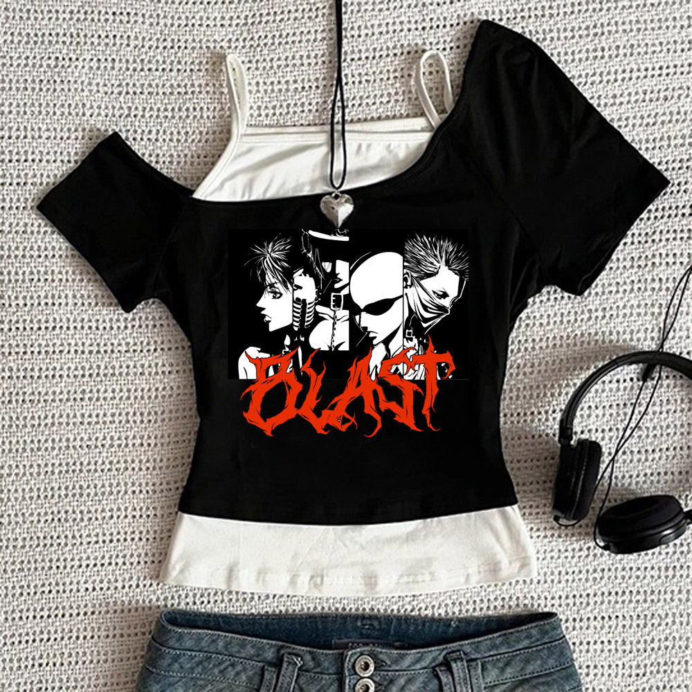 Y2k 나나 오사키 그래픽 T 셔츠 캐주얼 하라주쿠 s - Nana Anime Merchandise 리뷰 및 가격