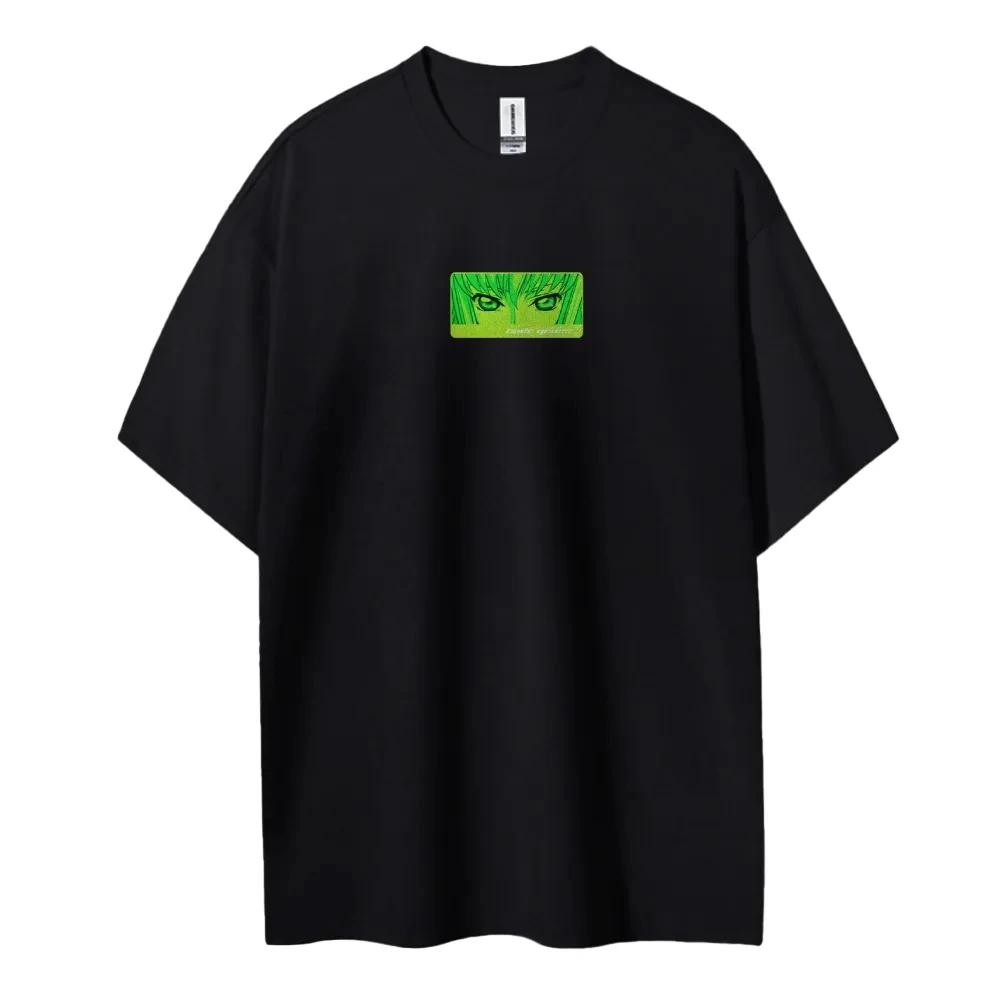 새로운 코드 기어스 티셔츠 C.C. 캐릭터 그린 헤어  - Anime Merchandise Shop 리뷰 및 가격