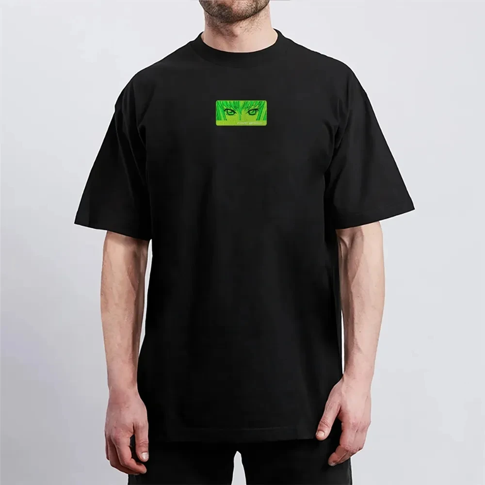 새로운 코드 기어스 티셔츠 C.C. 캐릭터 그린 헤어  - Anime Merchandise Shop 리뷰 및 가격
