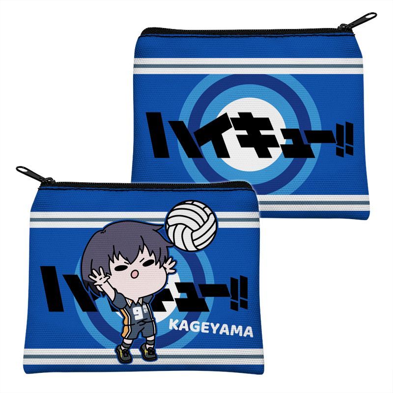 하이큐 애니메이션 만화 상품 휴대용 캔버스 지퍼 동전  - Anime Merchandise Haikyuu 리뷰 및 가격