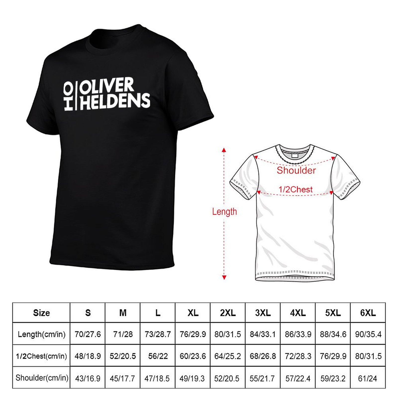 Oliver Heldens 로고 상품 티셔츠 프린트가  - Anime Merchandise Logo 리뷰 및 가격