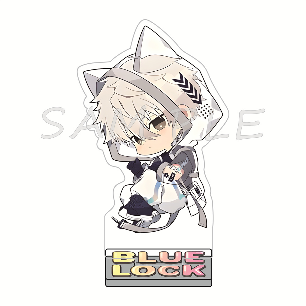 블루록 10cm 아크릴 스탠드 피규어 고양이 귀 후드  - Anime Merchandise Hoodie 리뷰 및 가격