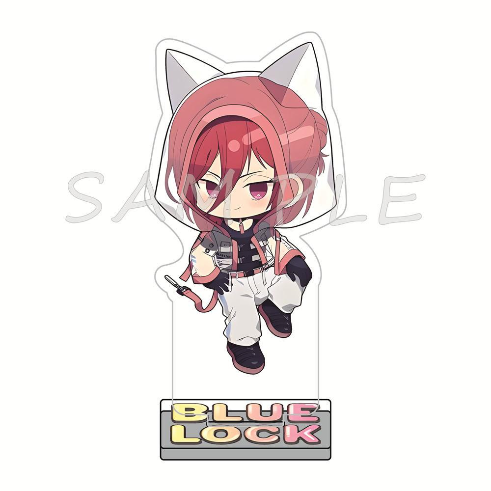 블루록 10cm 아크릴 스탠드 피규어 고양이 귀 후드  - Anime Merchandise Hoodie 리뷰 및 가격