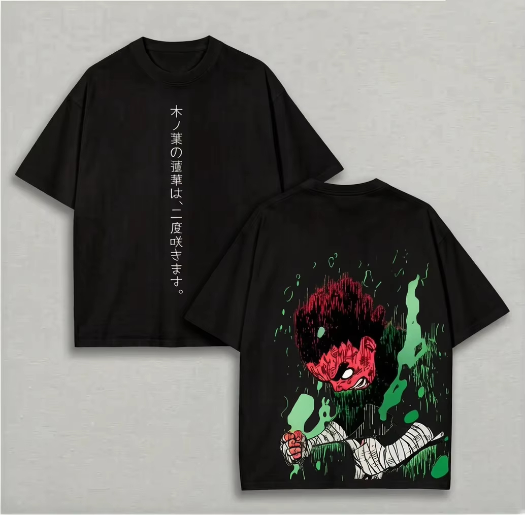 2026 여름 애니메이션 나루토 록 리 오버사이즈 티셔 - Anime Merchandise For Women 리뷰 및 가격