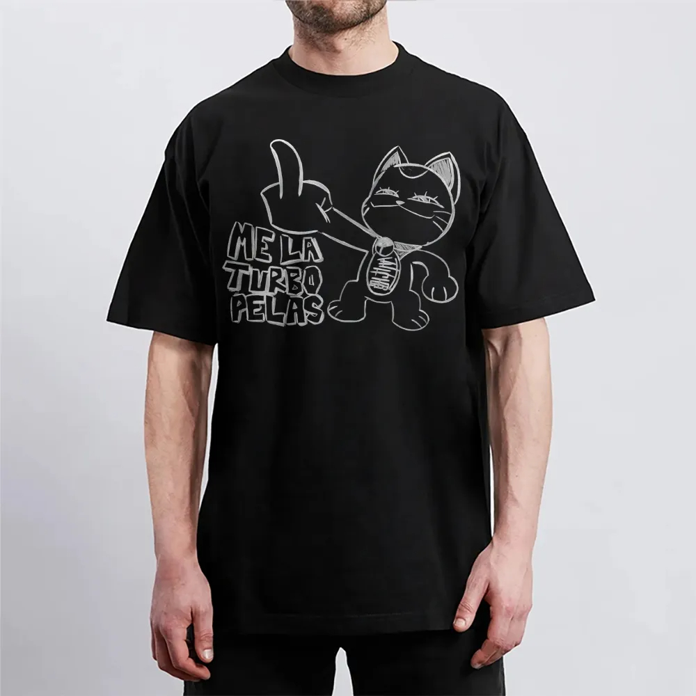 Dandadan 티셔츠 애니메이션 고양이 중지 손짓 M - Anime Merchandise Shop 리뷰 및 가격