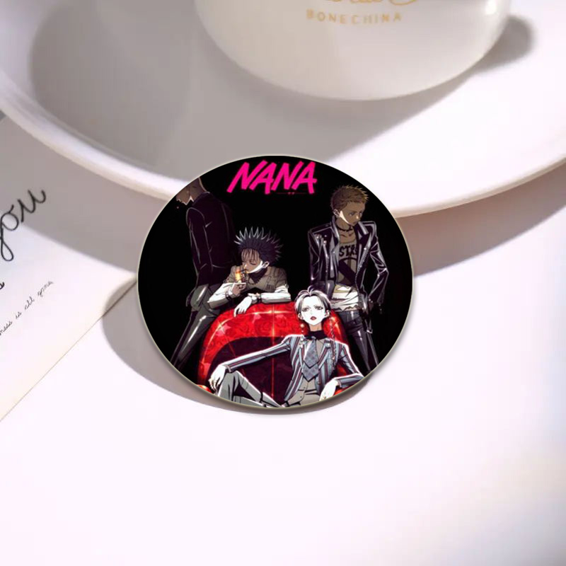 58mm 나나 에나멜 핀 애니메이션 그림 아이콘 버튼  - Nana Anime Merchandise 리뷰 및 가격