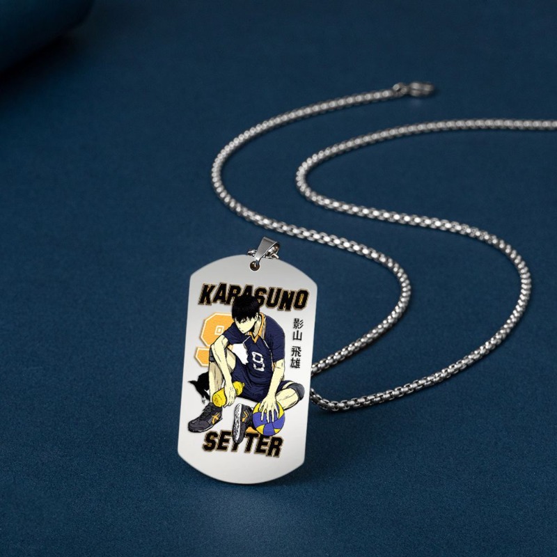 새로운 하이큐!! 스테인리스 스틸 목걸이 만화 히나타  - Anime Merchandise Haikyuu 리뷰 및 가격