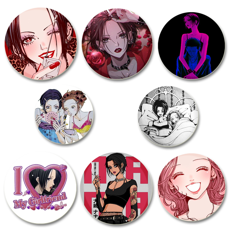 애니메이션 나나 오사키 아이 야자와 에나멜 핀 HD 프 - Nana Anime Merchandise 리뷰 및 가격