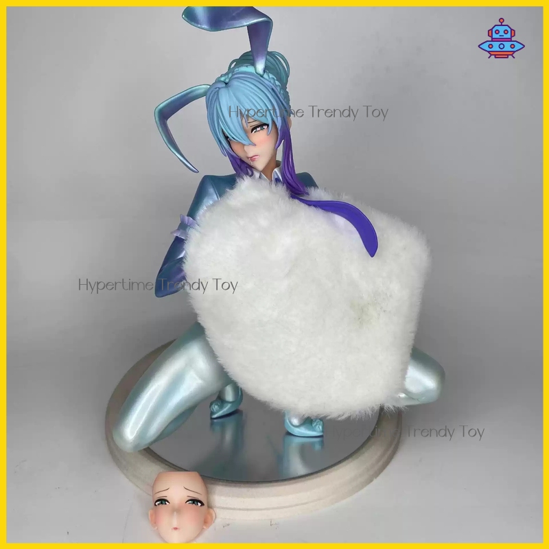유키노 버니걸 스쿼팅 포즈 피규어 30cm 반짝이는 스 - Premium Anime Merchandise 리뷰 및 가격