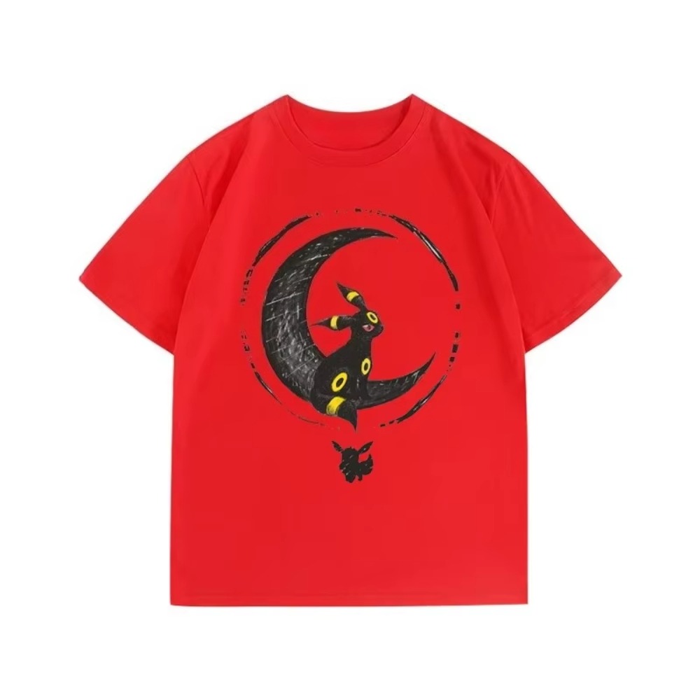 여름 신작 포켓몬 만화 Umbreon 프린트 티셔츠 남 - Anime Merchandise Shop 리뷰 및 가격