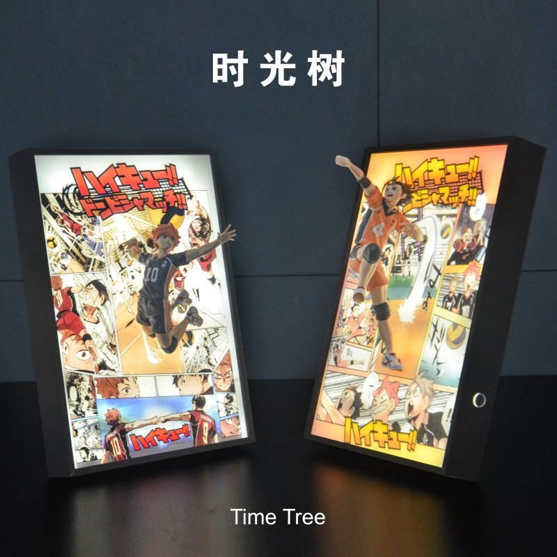 하이큐!! 3D 라이트 페인팅 21*30cm 애니메이션 - Anime Merchandise Haikyuu 리뷰 및 가격