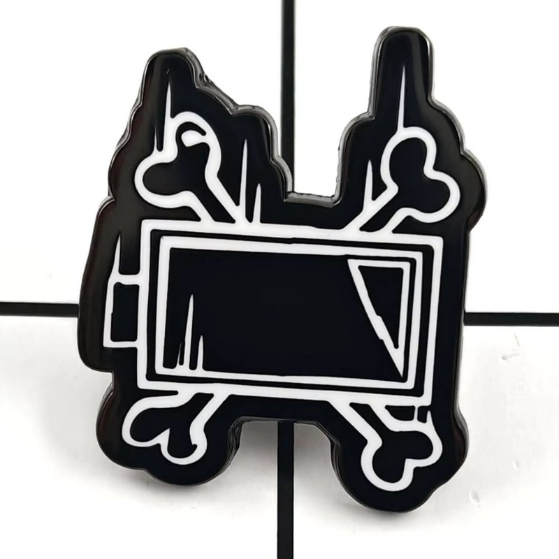 2PCS 귀여운 애니메이션 살인 드론 시리즈 로고 금속 - Anime Merchandise Logo 리뷰 및 가격