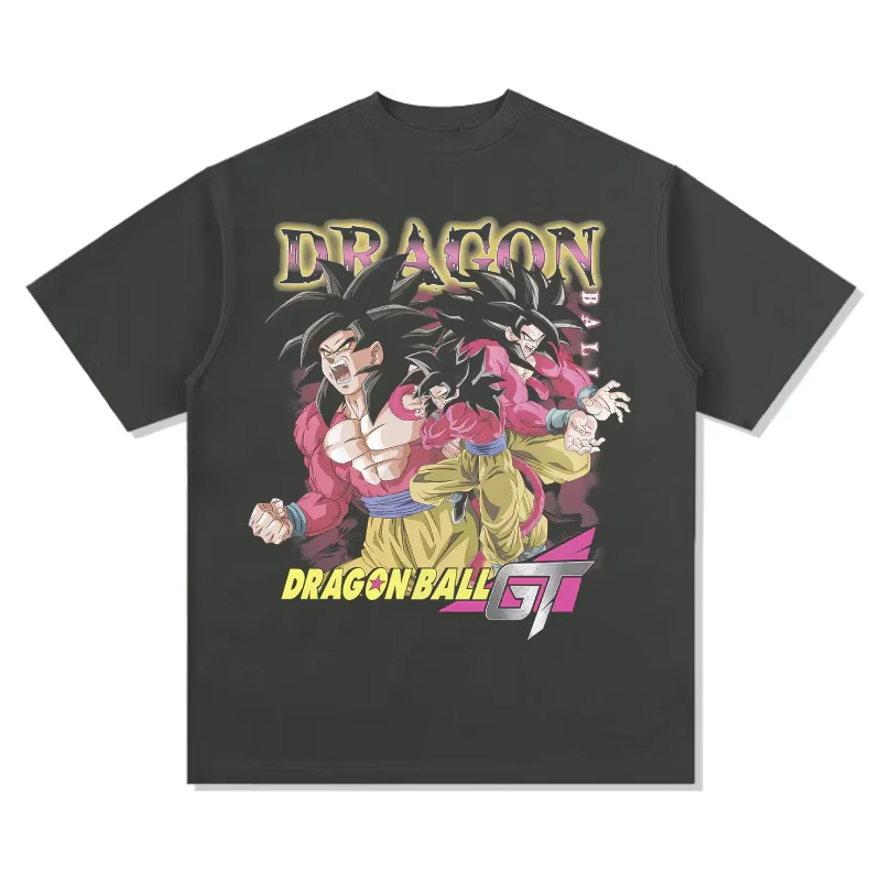 2026 신상 핫썸머 드래곤볼 GT 오버사이즈 티셔츠  - Anime Merchandise Shop 리뷰 및 가격