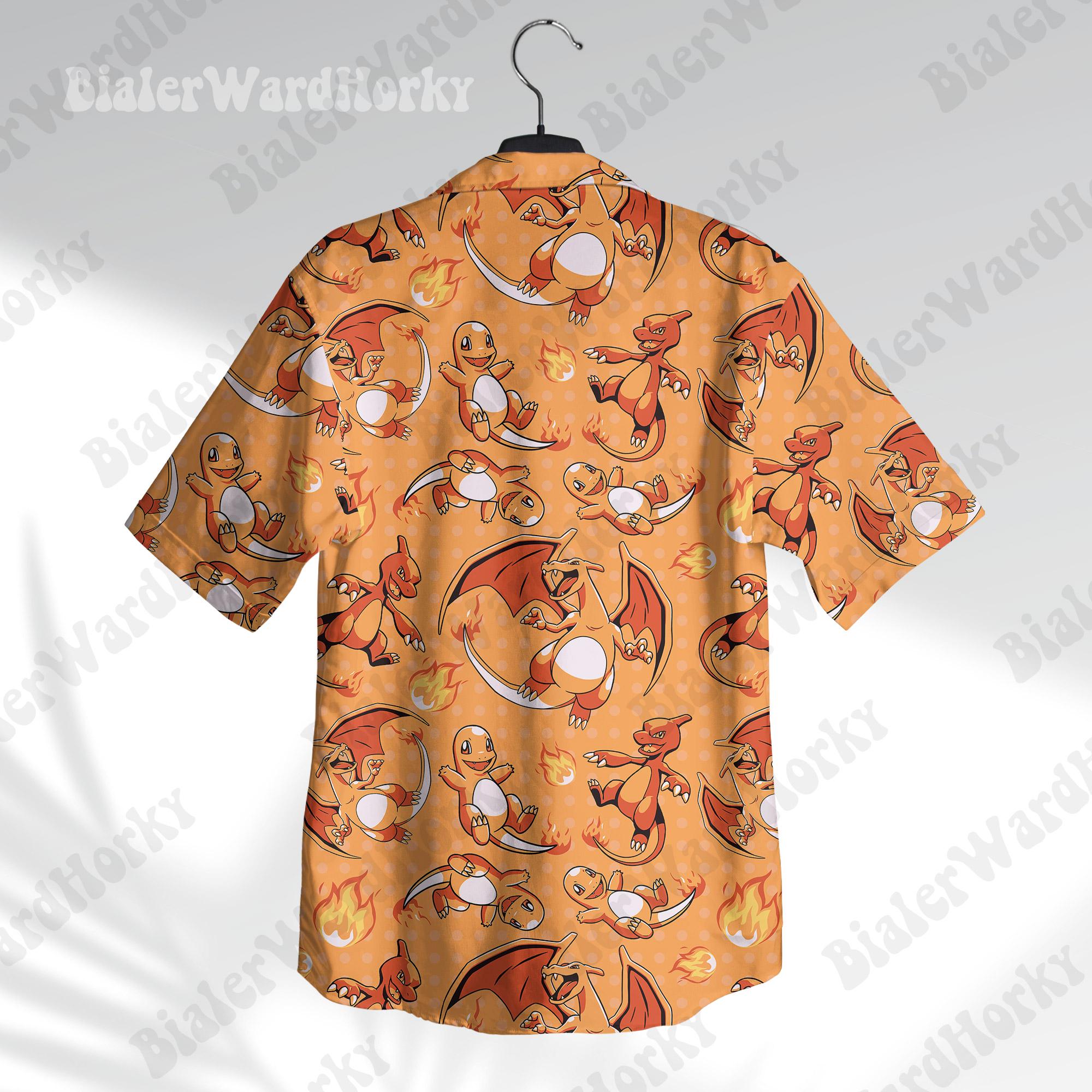 포켓몬 Charizard 하와이안 셔츠 Charmele - Anime Merchandise For Women 리뷰 및 가격