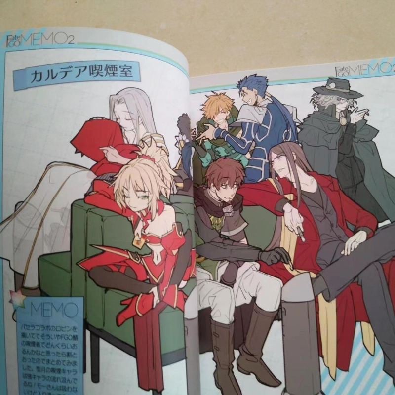 2권 Fate GO MEMO 1 2 아트북 아트워크 와 - Fate Anime Merchandise 리뷰 및 가격