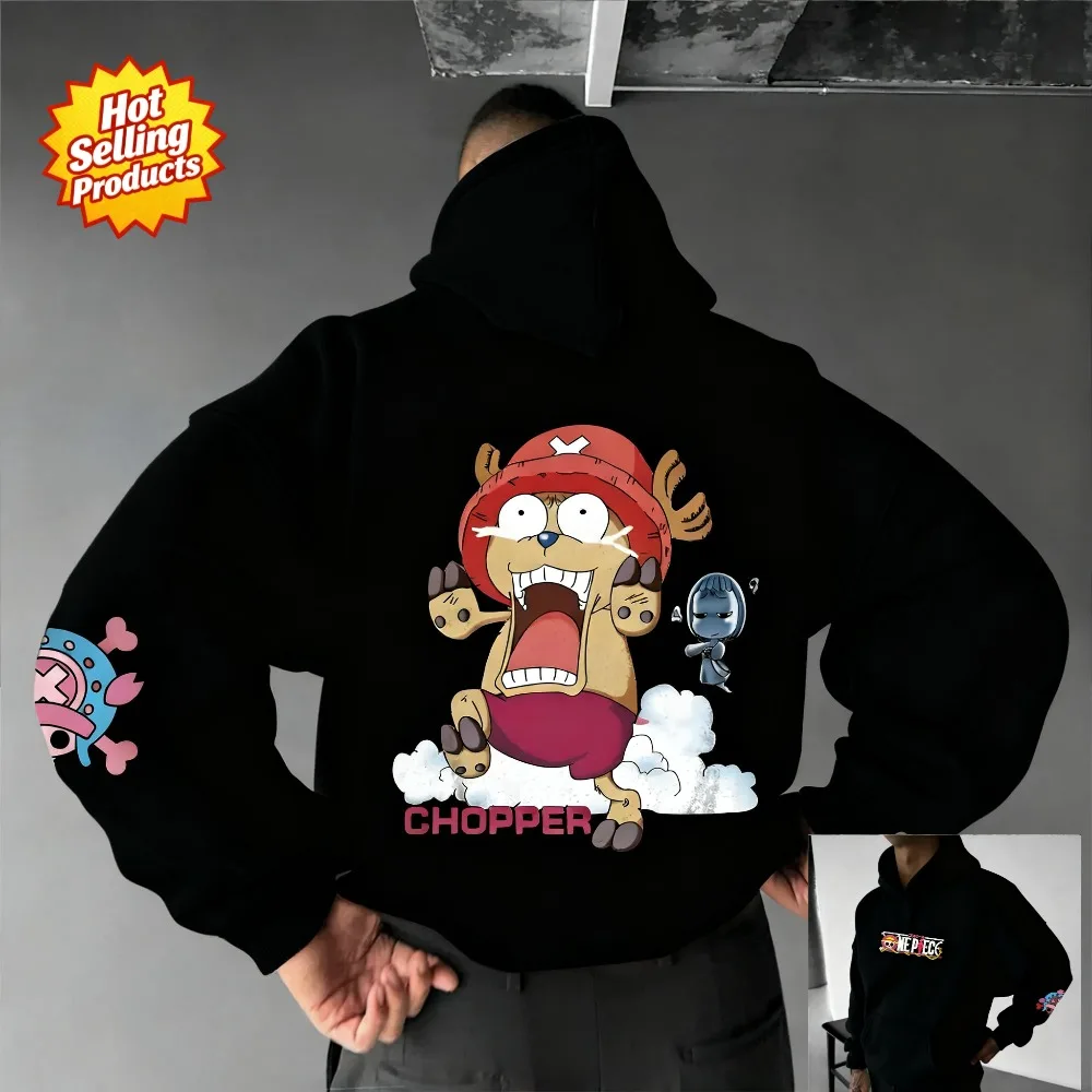 원피스 후드 티 토니 토니 쵸파 새로운 스웨트 셔츠 남 - Anime Merchandise Shop 리뷰 및 가격