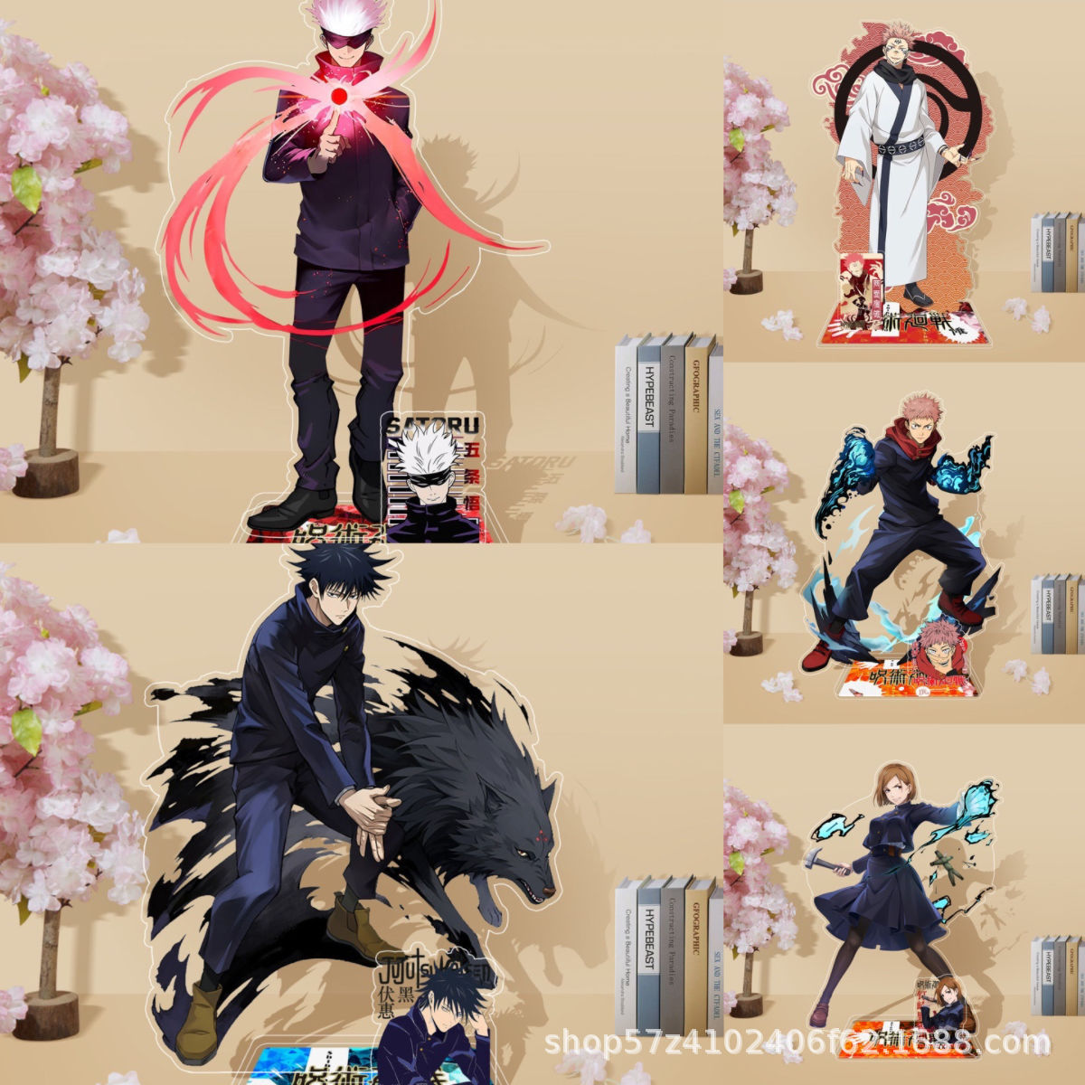 애니메이션 주술회전 아크릴 스탠드 신상 고죠 사토루 후 - Gojo Anime Merchandise 리뷰 및 가격