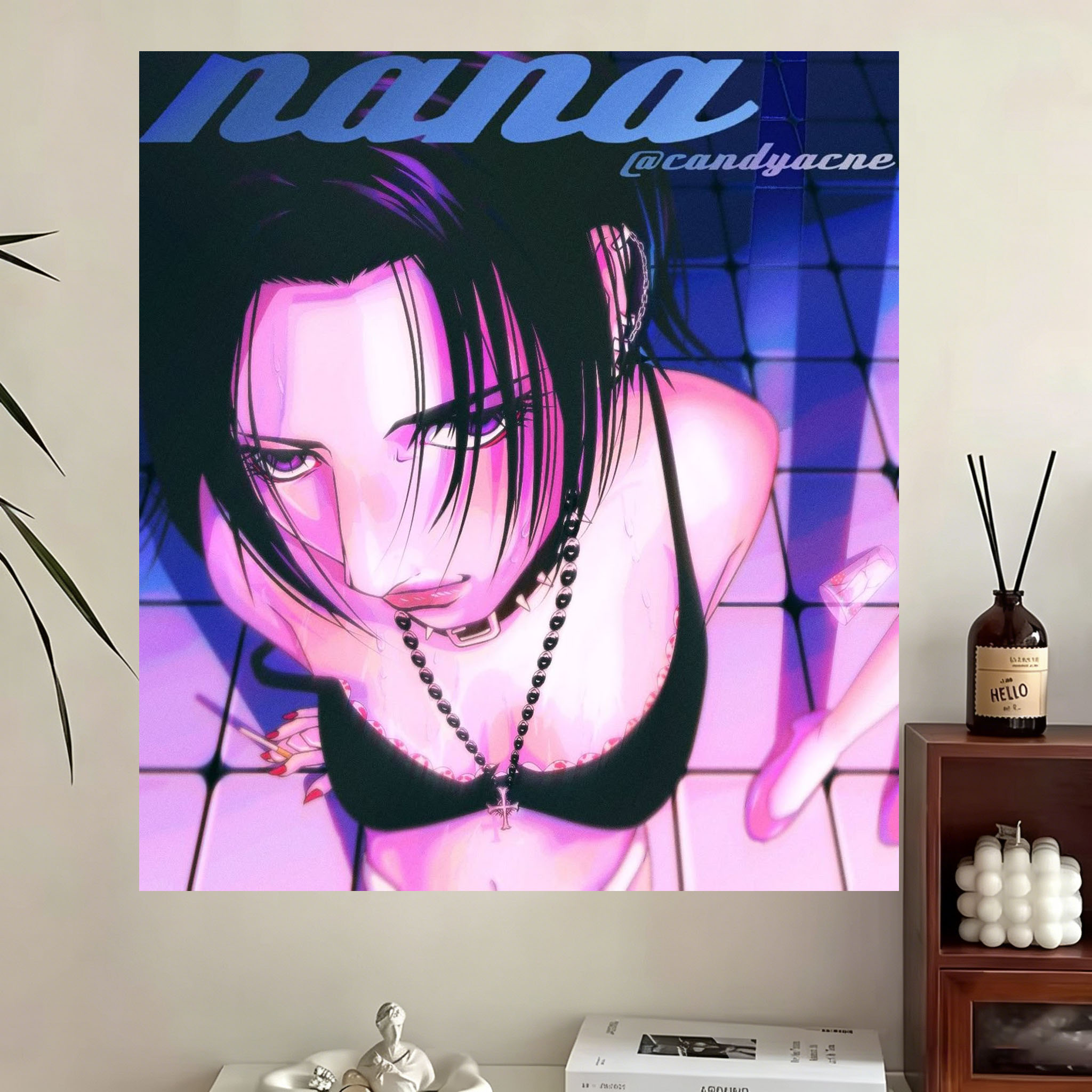VIKAMA NANA 코마츠 나나 태피스트리 일본 애니 - Nana Anime Merchandise 리뷰 및 가격