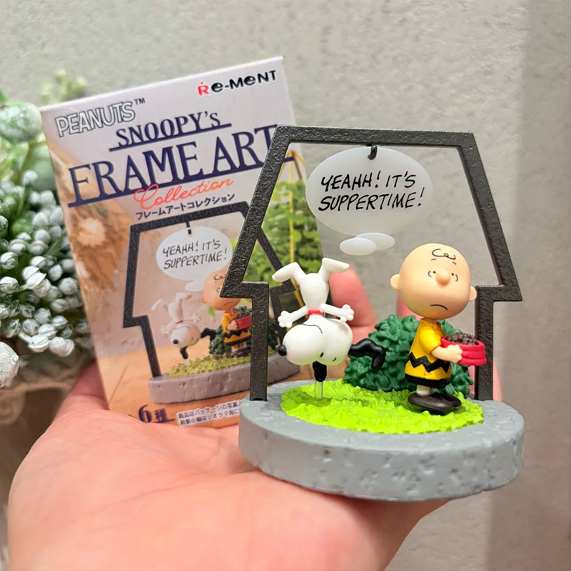 리멘트 피넛츠 스누피 프레임 아트 컬렉션 오리지널 블라 - Figure Display Box 리뷰 및 가격