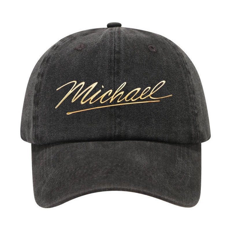 레트로 워싱 처리된 팝 레전드 야구 모자, MJ 시그니 - Anime Related Merchandise 리뷰 및 가격