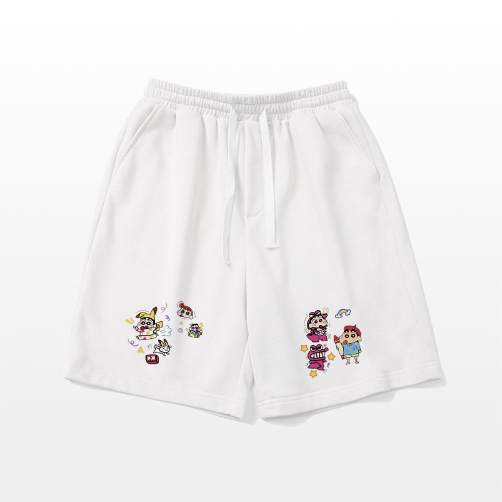 새로운 남성 반바지 크레용 신짱 여름 옷 여성 캐주얼  - Anime Merchandise Shop 리뷰 및 가격