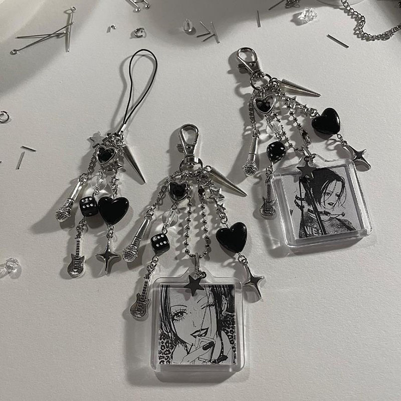 나나 열쇠고리 비즈 휴대폰 참 y2k - Nana Anime Merchandise 리뷰 및 가격