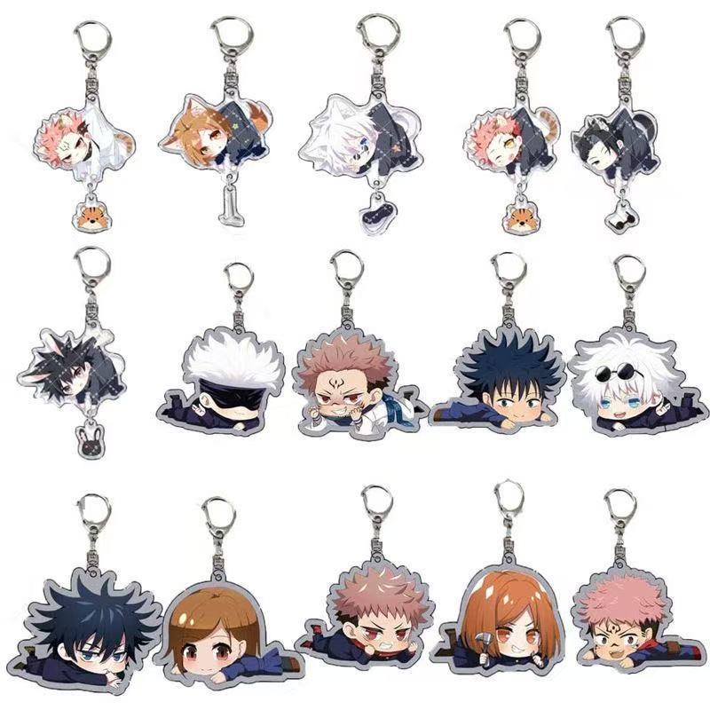 신상 주술회전 아크릴 키체인 귀여운 만화 캐릭터 고죠  - Gojo Anime Merchandise 리뷰 및 가격