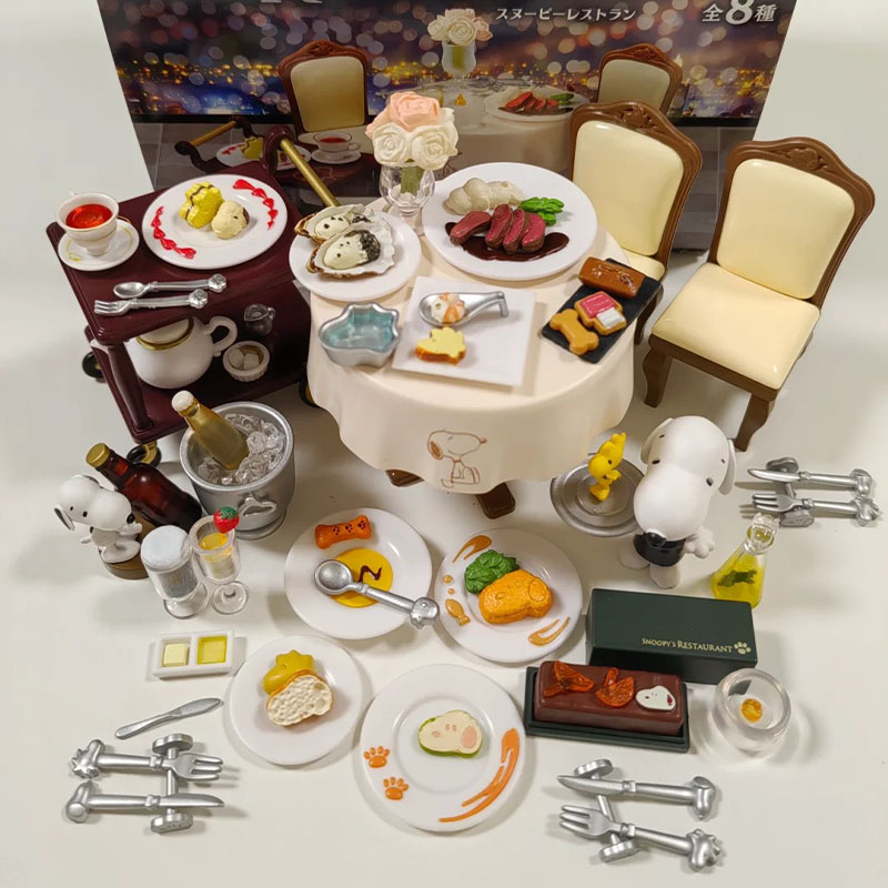 리멘트 스누피 레스토랑 아메리칸 스위츠 샵 시리즈 미니 - Figure Display Box 리뷰 및 가격