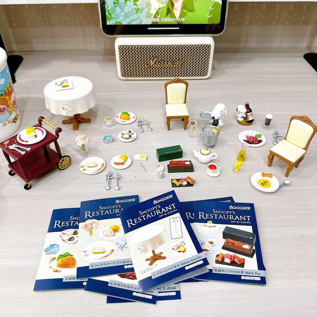 리멘트 스누피 레스토랑 아메리칸 스위츠 샵 시리즈 미니 - Figure Display Box 리뷰 및 가격