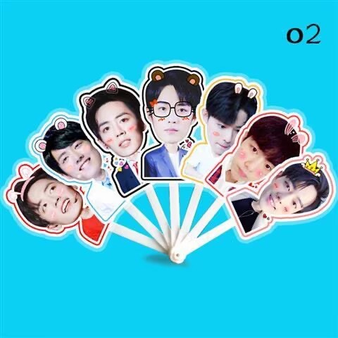 왕예비, 샤오잔, 보이준이샤오, 귀여운 접이식 부채,  - Anime Related Merchandise 리뷰 및 가격