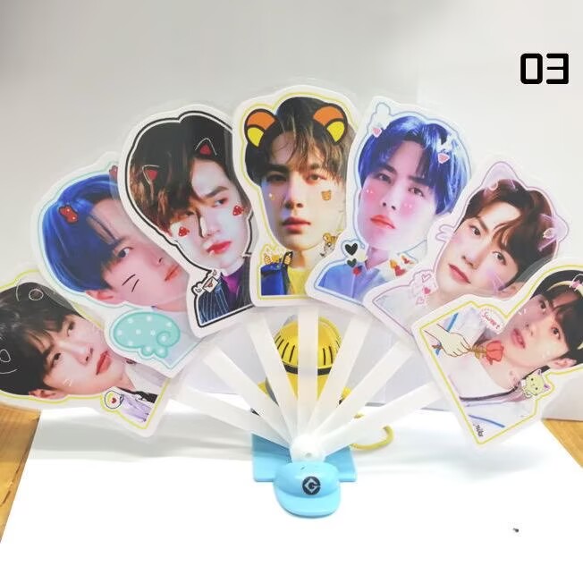 왕예비, 샤오잔, 보이준이샤오, 귀여운 접이식 부채,  - Anime Related Merchandise 리뷰 및 가격
